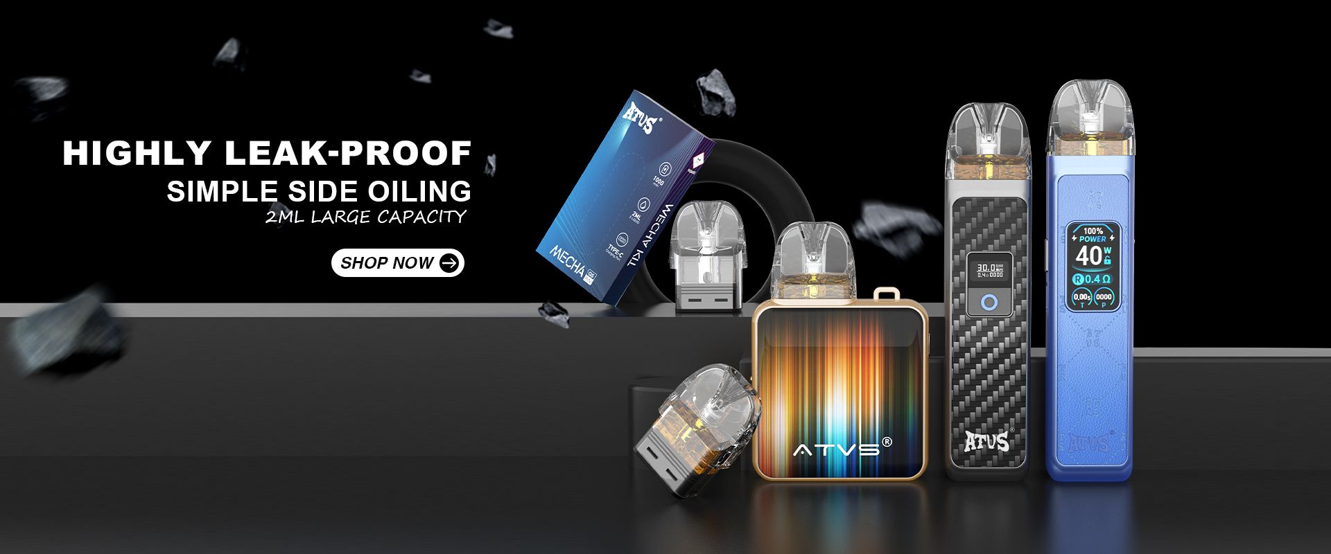 ATVS Vape California CA USA | Disposable Vape Refillable Pod kit 25000, 30000, 40000, 45000Puffs with best price