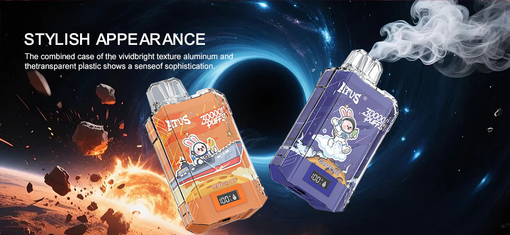 DE017 California CA USA 30000 Puffs Disposabl Vape with LED display screen and adjustable airflow rechargeable