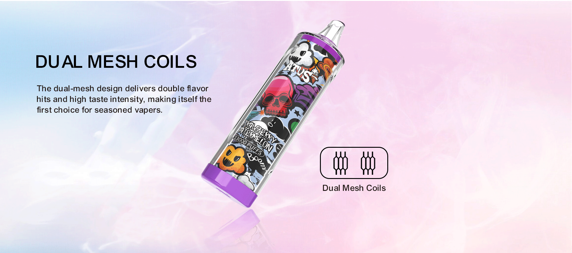 DE018 California CA USA 13000 Puffs Disposable Vape with rechargeable ATVS Vape