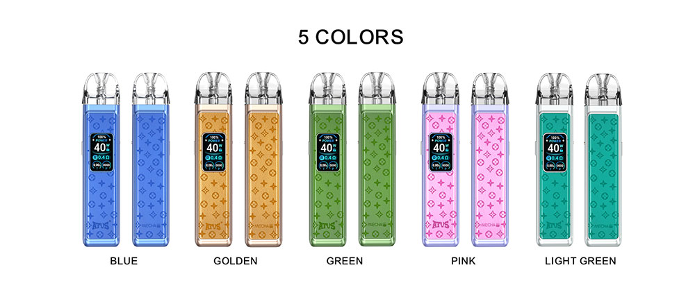 DE019 California CA USA MAX Refillable Pod Kit System Device ATVS Vape