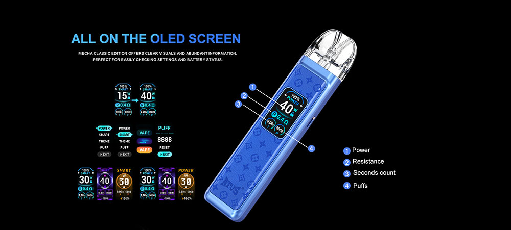 DE019 California CA USA MAX Refillable Pod Kit System Device ATVS Vape
