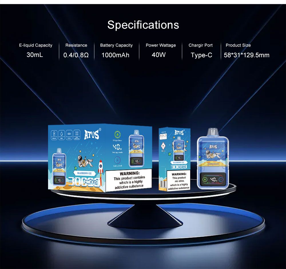 DE021 California CA USA 30000 Puffs Disposable Vape with LED display screen and adjustable airflow MTL DTL