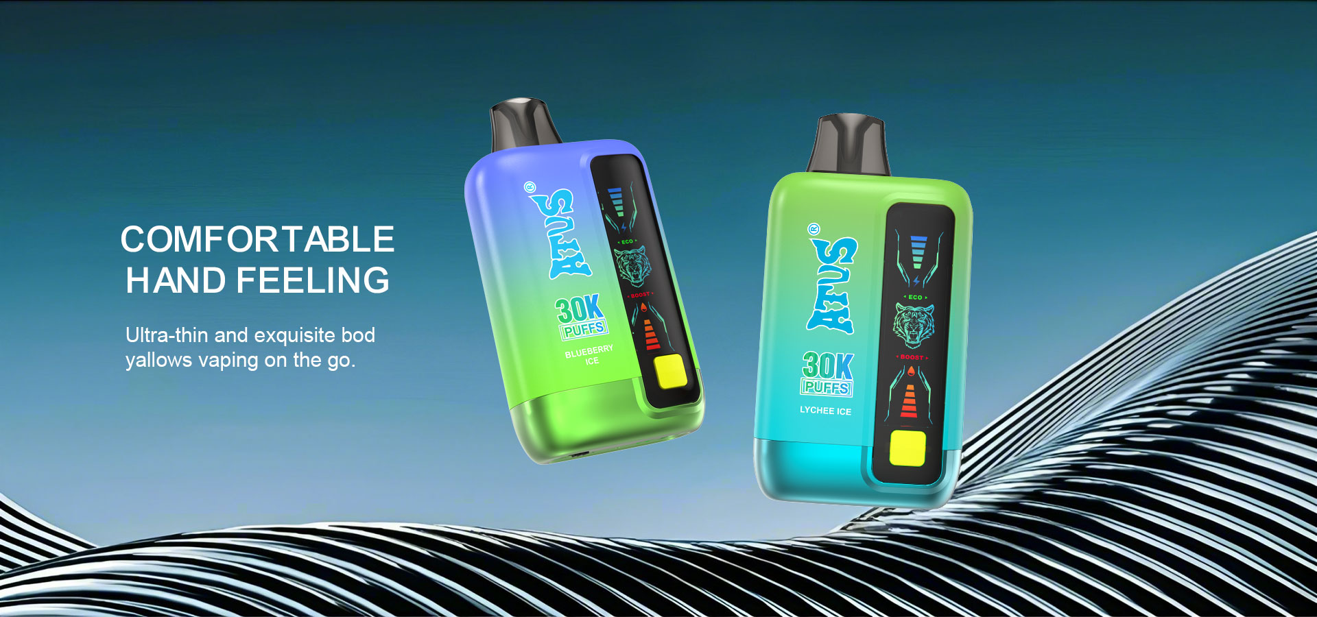 DE026 California CA USA 30000 Puffs Disposable Vape with LED display screen and adjustable airflow ATVS Vape